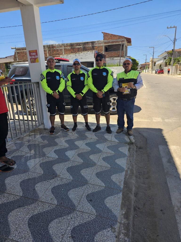 Mobilidade Urbana Realiza Campanha Educativa Para Evitar Acidentes No Trânsito Durante Feriadão Da Páscoa, Em Lucena